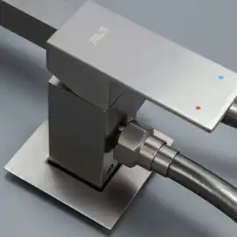 Гигиенический душ со смесителем AVS Cube 811-231-GM, оружейная сталь