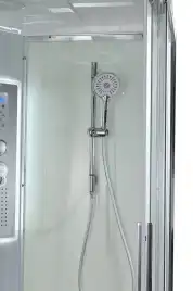 Душевая кабина AvaCan K2011LED 110x90 см, низкий поддон, с крышей