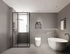 Керамогранит AVS by Italian Design Velluto Grey 60x120 Moon Light Stone, серый