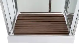Душевая кабина AvaCan V2810LED 100x80 см, низкий поддон, с крышей