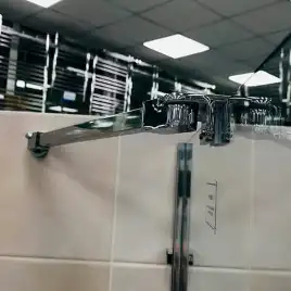 Шторка на ванну AVS Асти Дуо 100 правая профиль хром, прозрачное стекло, 803-0016-150-5545R-CR-T