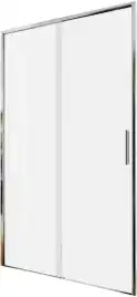 Душевая дверь Aquanet Pleasure Evo 110 AE65-N110-CT профиль хром, прозрачное стекло