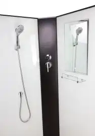 Душевая кабина Niagara Classic 100х100х200 NG-6709-14BK высокий поддон, без гидромассажа, 67091414BK