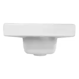 Тумба с раковиной Azario Эстима 40 CS00094576 левая подвесная, Белая глянцевая