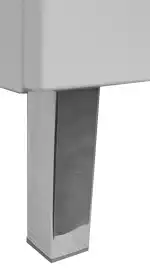 Тумба с раковиной Azario Ника 80 CS00091370, напольная, Белая глянцевая