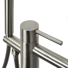 Смесители для ванны AVS Slimmer 811-112-GM напольный, оружейная сталь