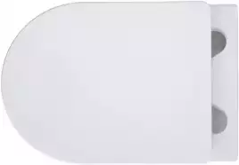 Унитаз подвесной Aquanet Rimless Atago 2.0 W LX-1905, с сиденьем микролифт