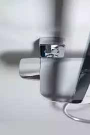 Душевая система Allen Brau Infinity 5.21030-00 для ванны с изливом, верхний и ручной душ, Хром