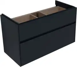 Тумба под раковину Aquanet Бруклин 100 антрацит матовый 310139