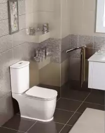 Напольный унитаз BelBagno PRADO BB10150CP, безободковый, Белый