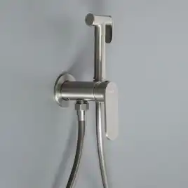Гигиенический душ со смесителем AVS Beauty оружейная сталь, 811-531-GM