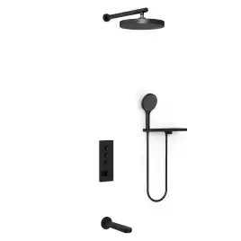 Душевая система  Vincea Inspire VSFW-433TI5RMB VSFW-433TI5RMB встраиваемая, черный матовый
