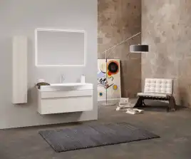 Зеркало Aqwella 5 stars UM 80х65 UM0208 с подстветкой, сенсорный выключатель