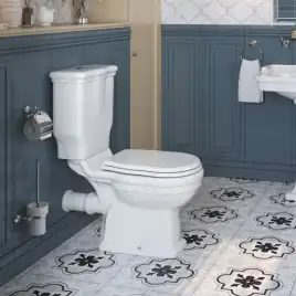 Напольный унитаз BelBagno BOHEME BB115CPR, безободковый, Белый