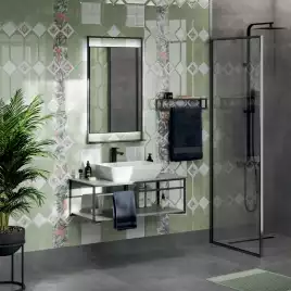 Раковина KERAMA MARAZZI PLAZA накладная, 55 см, белая глянцевая, PLR.wb.55