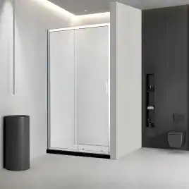 Душевая дверь Veconi Vianno VN-46 120 см, VN46-120-01-C5, профиль Хром, стекло Прозрачное