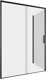 Душевой уголок Aquanet Pleasure Evo 130x100 AE65-130x100-BT профиль черный, прозрачное стекло