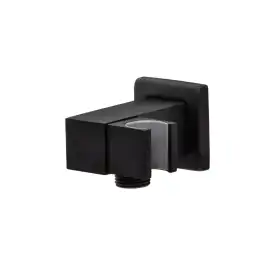 Встраиваемая душевая система AVS CUBE 811-241-MB с изливом, черный матовый