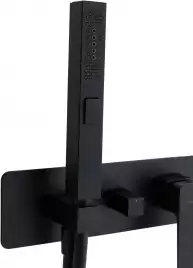 Смеситель для душа Allen Brau Infinity 5.21011-31 встраиваемый, с внутренней частью, Черный матовый