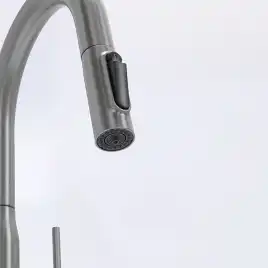 Смеситель для кухни AVS PureRiver 811-171-BN с выдвижным изливом, брашированный никель