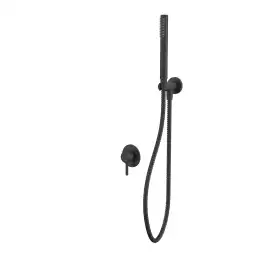 Душевая система для душа WHITECROSS Y black YSET02BL, скрытого монтажа, Черный матовый