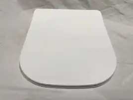 Унитаз-компакт CeramaLux 1218A, безободковый, с бачком и сидением микролифт Белый