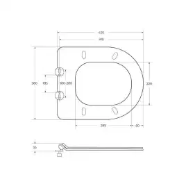 Крышка-сиденье BelBagno BB2111SC