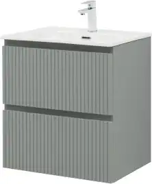 Тумба под раковину Aquanet Джейн (Flat) 60 мисти грин 335432