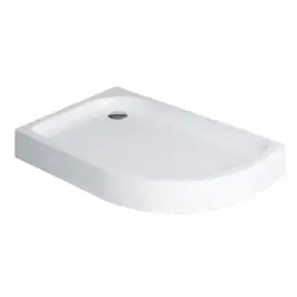 Акриловый душевой поддон BelBagno 120х80, TRAY-BB-RH-120/80-550-15-W-L, Белый