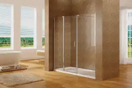 Душевая перегородка Aquanet Cinetic 90 см, AE12-F-90H190U-CT, профиль Хром, стекло Прозрачное