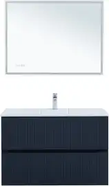 Тумба под раковину Aquanet Джейн 100 маренго 313304