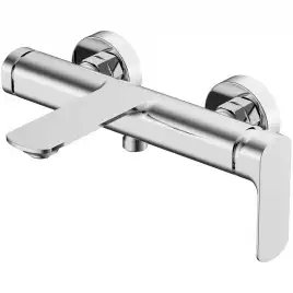 Смеситель для ванны Azario ASHER AZ-VNN238311C, однорычажный, с коротким изливом, Хром