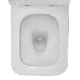 Унитаз-компакт Azario Mari AZ-79143T напольный, безободковый, со смывом Торнадо, в комплекте с бачком и сиденьем микролифт, Белый глянцевый