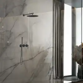 Душевая система  Vincea Groove VSFW-4G01GM VSFW-4G01GM встраиваемая, вороненая сталь