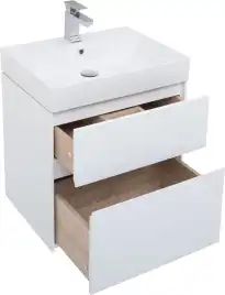 Тумба под раковину Aquanet Бруклин 60 белый 203958