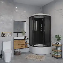 Душевая кабина Niagara Classic 90х90х215 NG-6508-14P высокий поддон, без гидромассажа, 65081434P