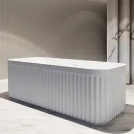 Акриловая ванна Abber 170х75 AB9411-1.7, отдельностоящая, Белая глянцевая