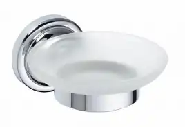 Мыльница стеклянная 11 см BEMETA RETRO хром 144308022