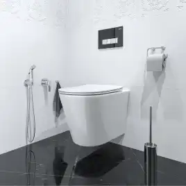 Гигиенический душ со смесителем IDDIS Ray RAYSBR2i08 встраиваемый цвет, Глянцевый хром