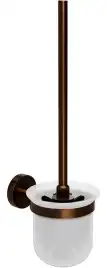 Ершик для унитаза подвесной щётка чёрная 9,5 см BEMETA AMBER Медное золото матовое 155113017