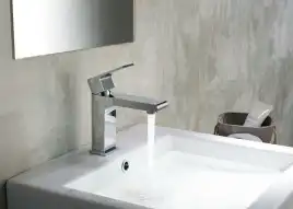 Смеситель для раковины Aquatek Лира AQ1410CR, однорычажный, цвет Хром