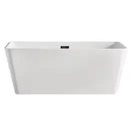 Ванна акриловая Azario LINCOLN 170х80, отдельностоящая, в комплекте с сифоном и металлической рамой, цвет белый (LIN17080)