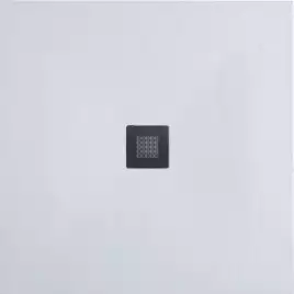 Душевой поддон Allen Brau Priority 100х90 из искусственного камня 8.31004-21 Белый