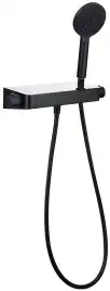 Смеситель для душа Allen Brau Fantasy 5.11002-31, термостатический, цвет Черный матовый