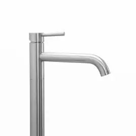Смеситель для раковины AVS Slimmer 811-103-BN напольный, брашированный никель