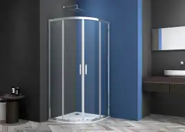 Душевой уголок AVS Раунд Изи 100x100 профиль хром, стекло прозрачное, 803-0004-195-10/10-CR-T