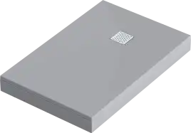 Душевой поддон Good Door Essentia 120х90 из искусственного камня, Серый графит ЛП00072