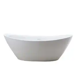 Акриловая ванна Vincea 180х90 VBT-203 отдельностоящая, Белая