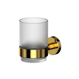 Стакан для щеток Whitecross ERGO gold, ER2230GL, Золото глянцевое