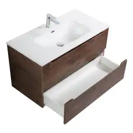 Тумба под раковину BelBagno ETNA-1000-2C-SO-RW-P подвесная Rovere Moro